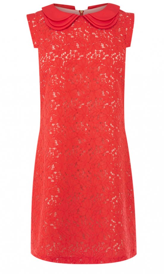 Oasis Orange Collared Dress, £45