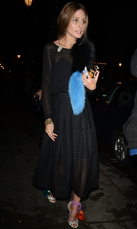 Olivia Palermo At London Fashion Week, 2013