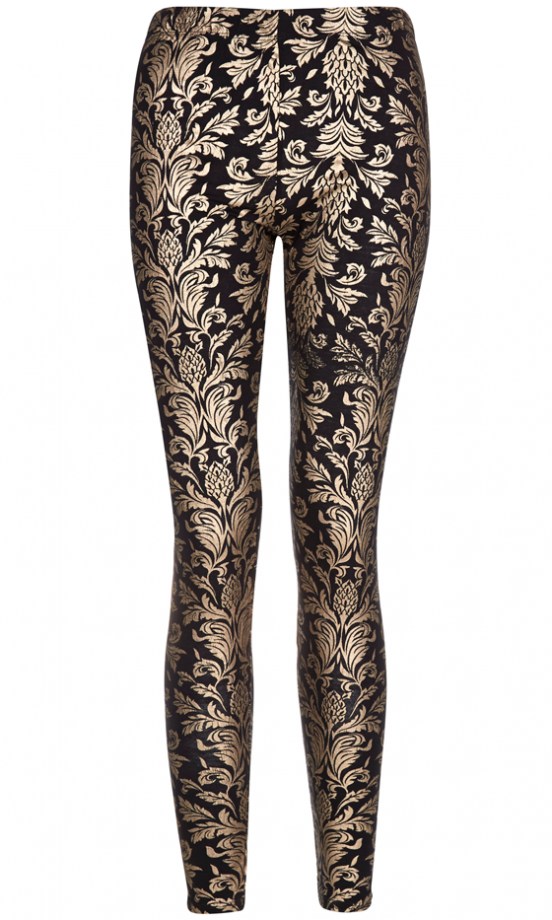 Primark Opulent Foil Print Leggings, £7