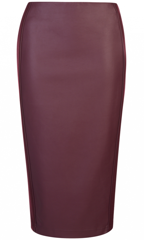 Primark PU Ponte Pannelled Pencil Skirt, £10