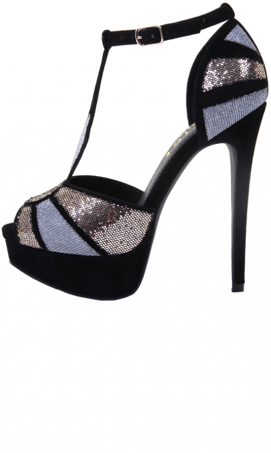 Office AW13 Sparkly T-Bar Heels, £60