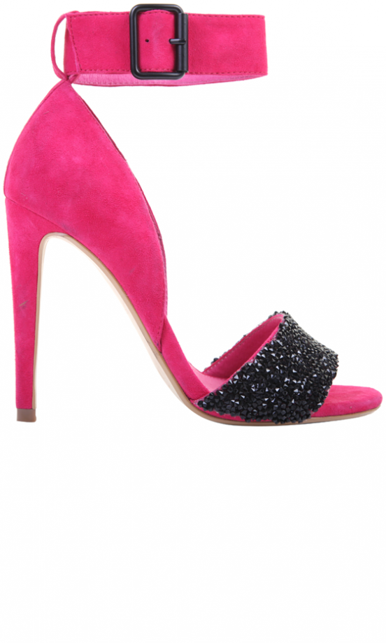 Office AW13 Embellished Pink Sandals, £65