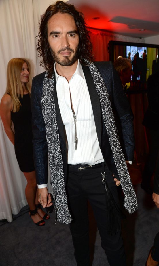 Russell Brand At The GQ Men Of The Year Awards, 2013