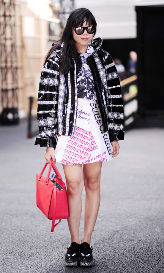 Susie Bubble At London Fashion Week, 2013
