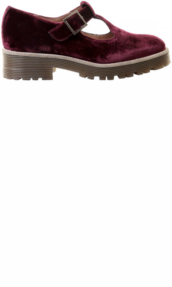 Office AW13 Red Buckled Cut Out Shoes, £60