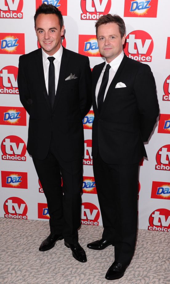 Ant And Dec At The TV Choice Awards, 2013