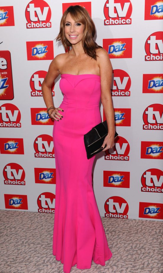 The One Show's Alex Jones At The TV Choice Awards, 2013