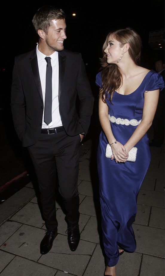 TOWIE's Dan Osborne and Jacqueline Jossa At The TV Choice Awards, 2013