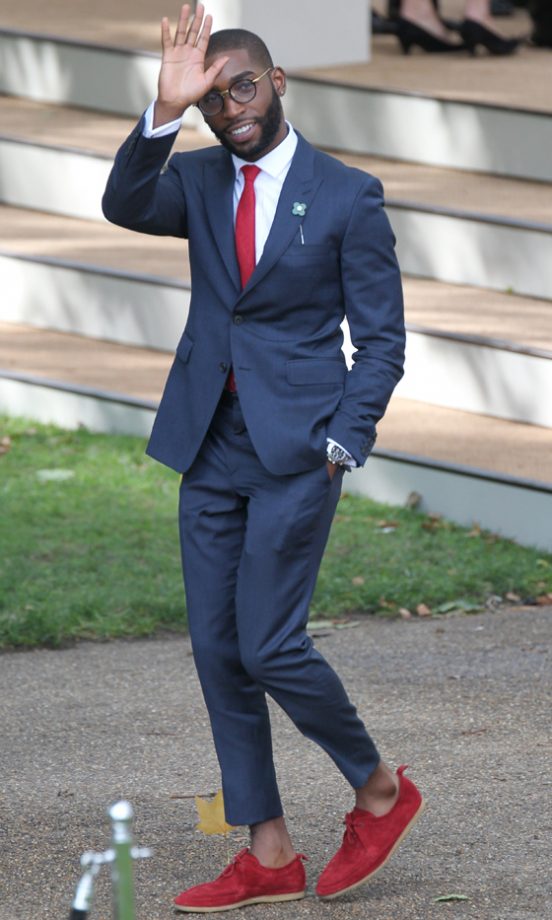 Tinie Tempah At London Fashion Week, 2013