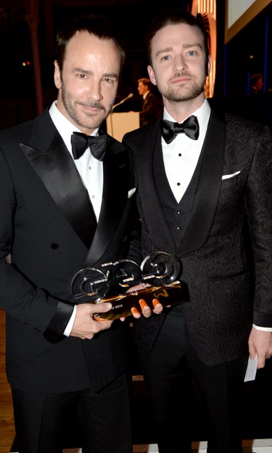 Tom Ford And Justin Timberlake At The GQ Men Of The Year Awards, 2013