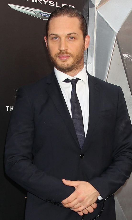 Tom Hardy Shows Men Worldwide How To Look Hot With A Beard At The Dark Knight Rises Premiere In New York, 2013