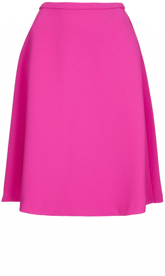 Topshop Pink Crepe Skirt, £60