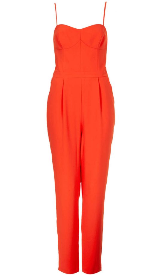 Topshop Strappy Cup Jumpsuit, £60