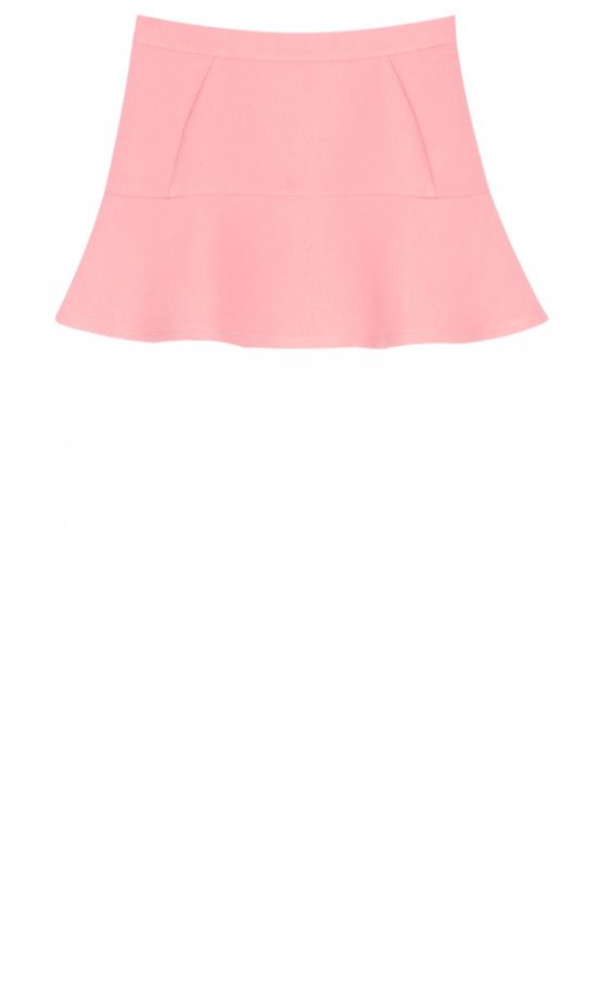 Zara AW13 Pale Pink Skirt
