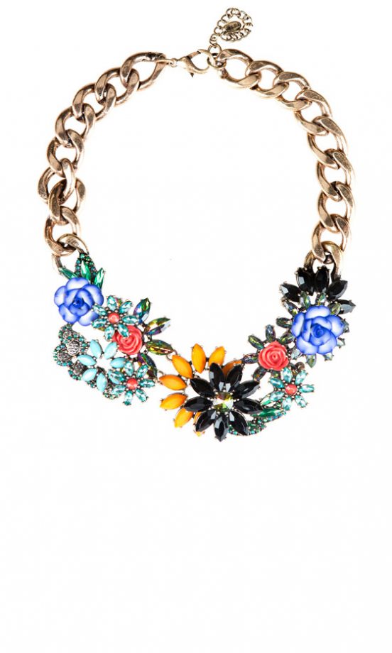 Zara AW13 Multicoloured Jewel Necklace