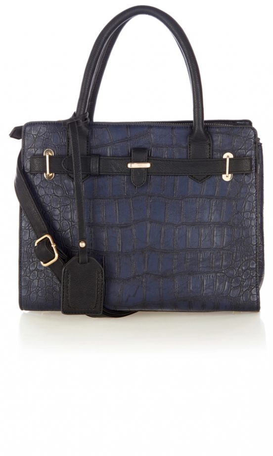 Warehouse Faux Croc Bag, £42