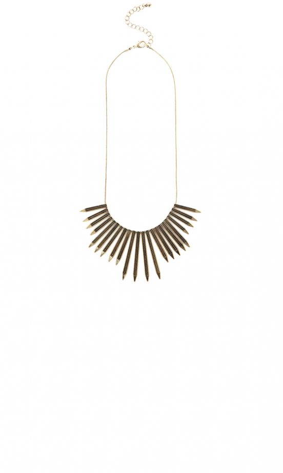 Warehouse Spiked Necklace, £14