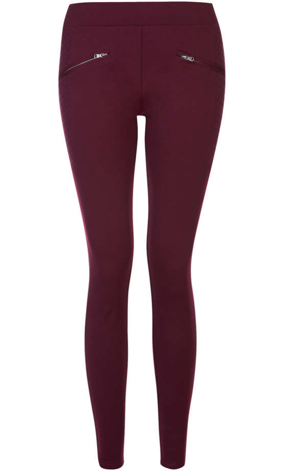 Primark Zip And Quilt Detail Leggings, £6