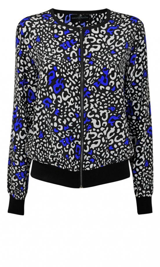 Dorothy Perkins AW13 Collection: Leopard Print Bomber