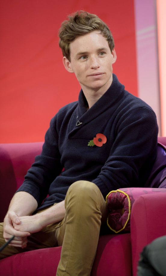 Eddie Redmayne On Lorraine, London, 2010