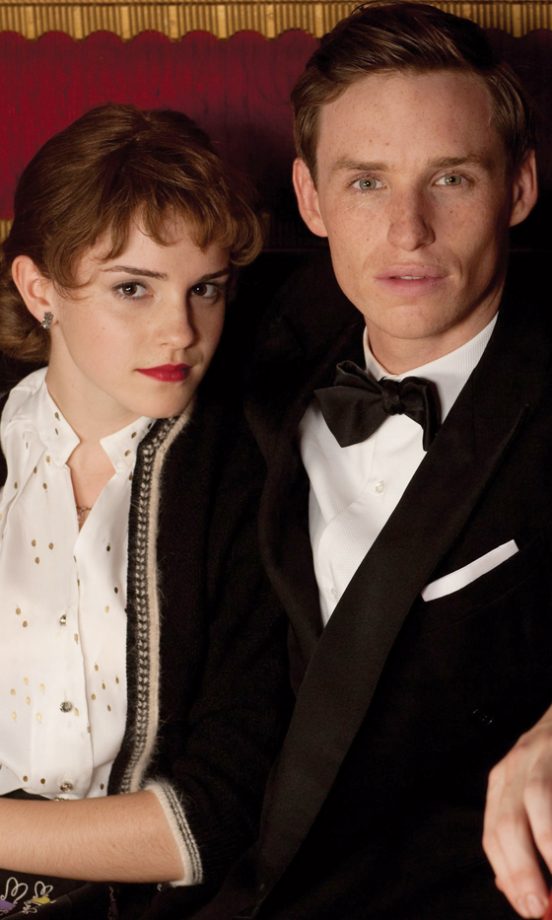 Eddie Redmayne With Emma Watson Starring In 'My Week With Marilyn', 2012