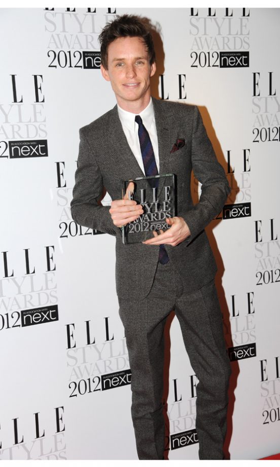 Eddie Redmayne At The Elle Style Awards, 2012