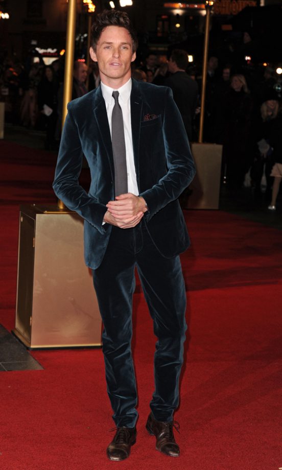 Eddie Redmayne At The 'Les Misérables' London Premiere, 2013