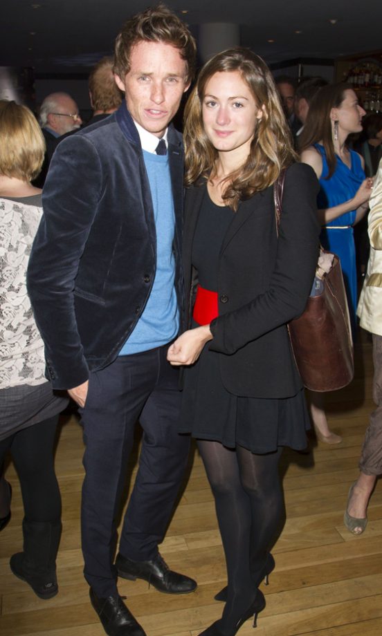 Eddie Redmayne And Girlfriend Hannah Bagshawe In London, 2013