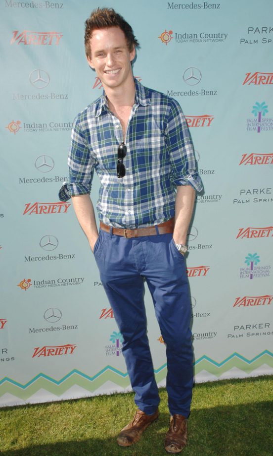 Eddie Redmayne At The Palm Springs Film Festival, LA, 2013