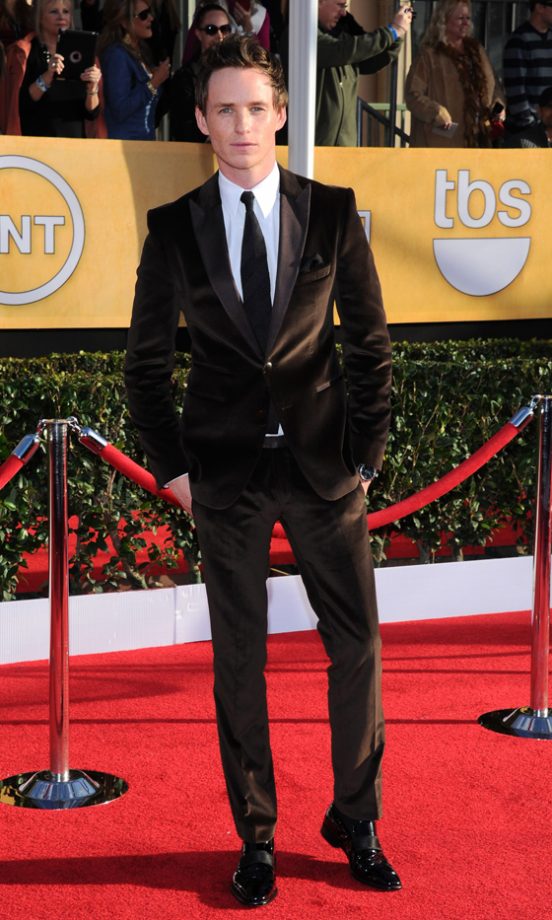 Eddie Redmayne At The Screen Actor's Guild Awards, LA, 2013
