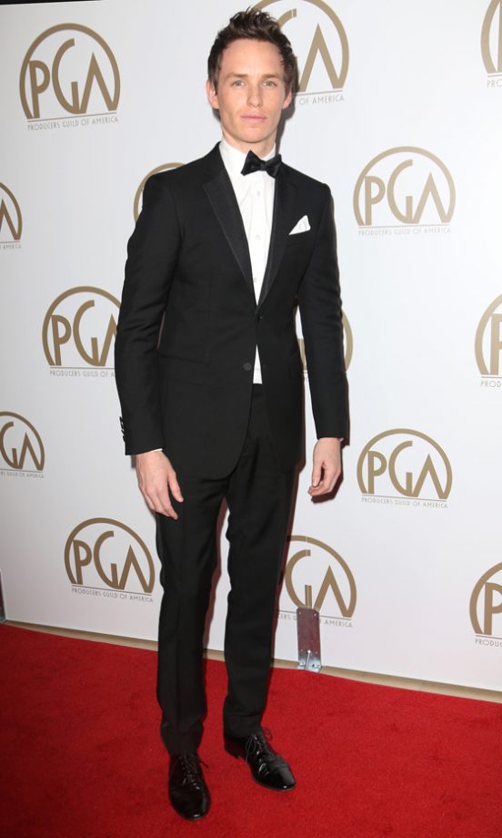 Eddie Redmayne At The Producers Guild Awards, LA, 2013