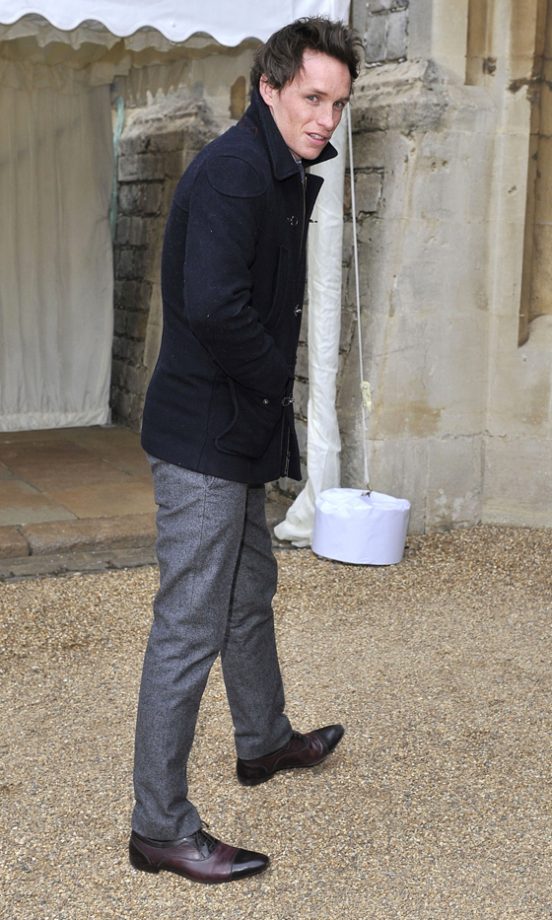 Eddie Redmayne Out And About In Windsor, 2013