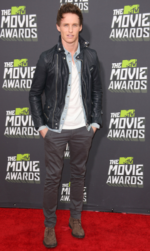 Eddie Redmayne At The MTV Movie Awards, LA, 2013