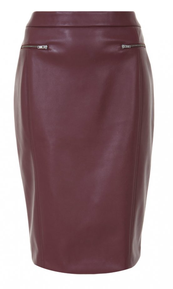 George At Asda Faux Leather Skirt, £14