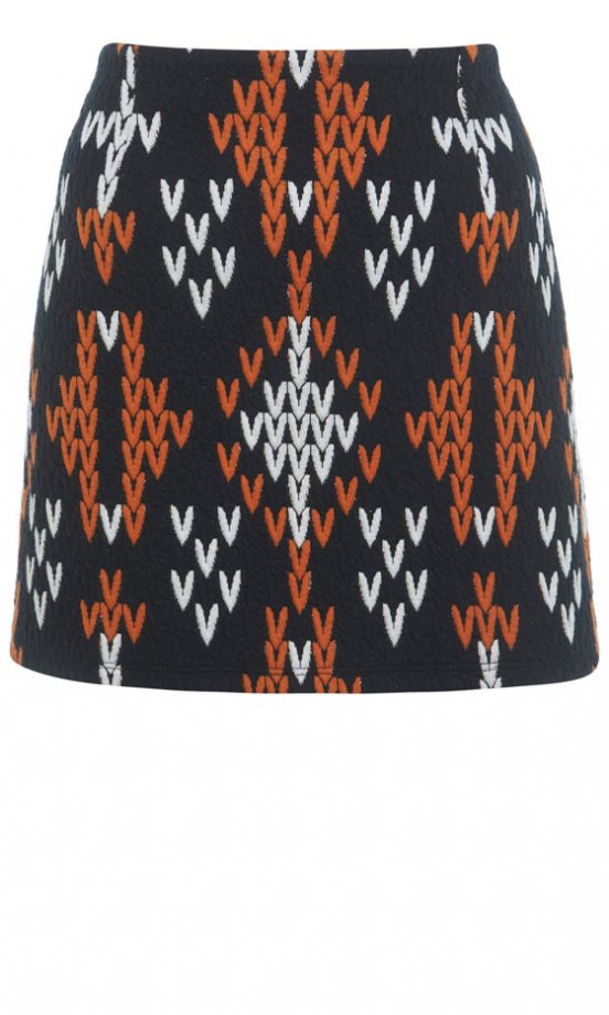 Miss Selfridge Quilted Skirt, £25