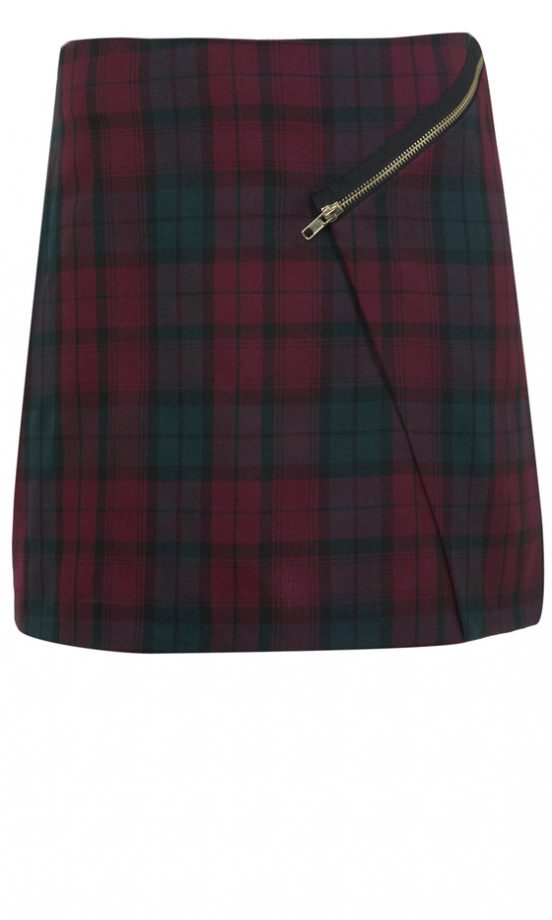 Miss Selfridge Tartan Skirt, £32