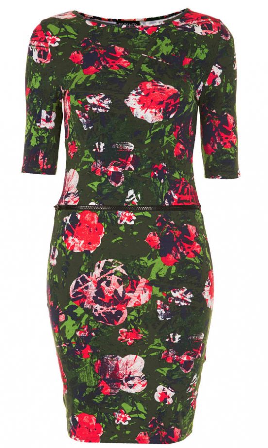 Topshop Printed Dress, £36