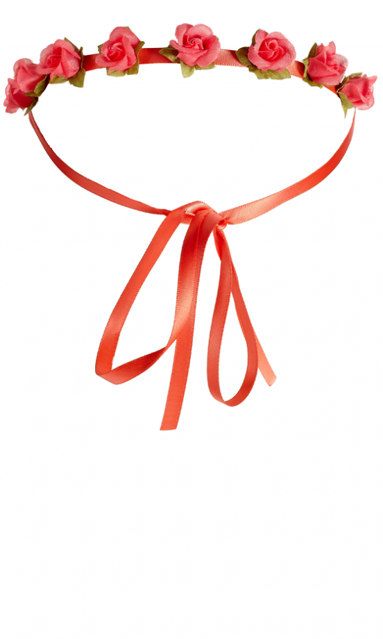 Hair Accessory: Accessorize Rose Bud Hair Garland, £6