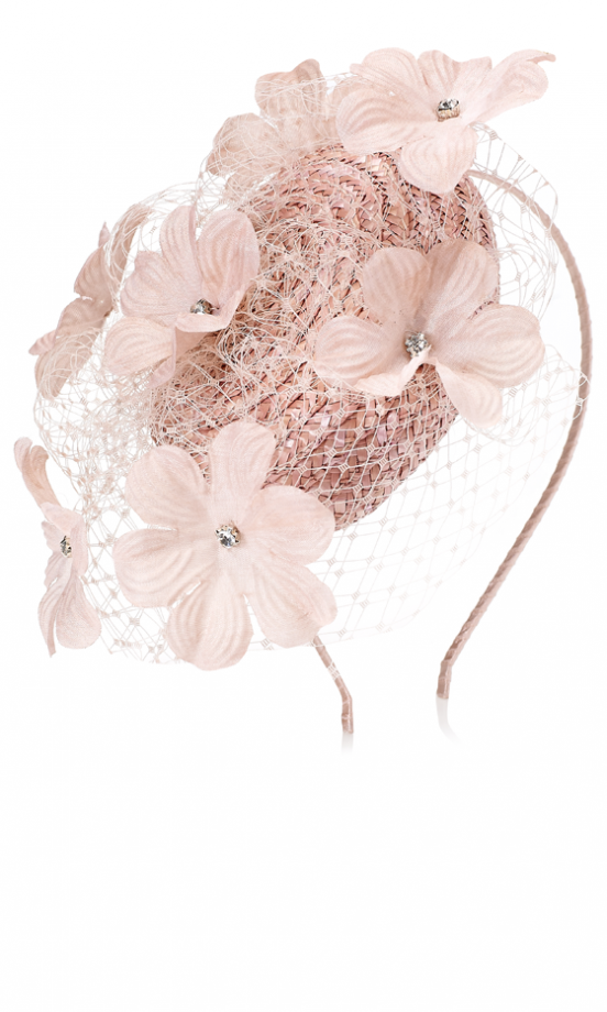 Hair Accessory: Accessorize Pink Fascinator, £35