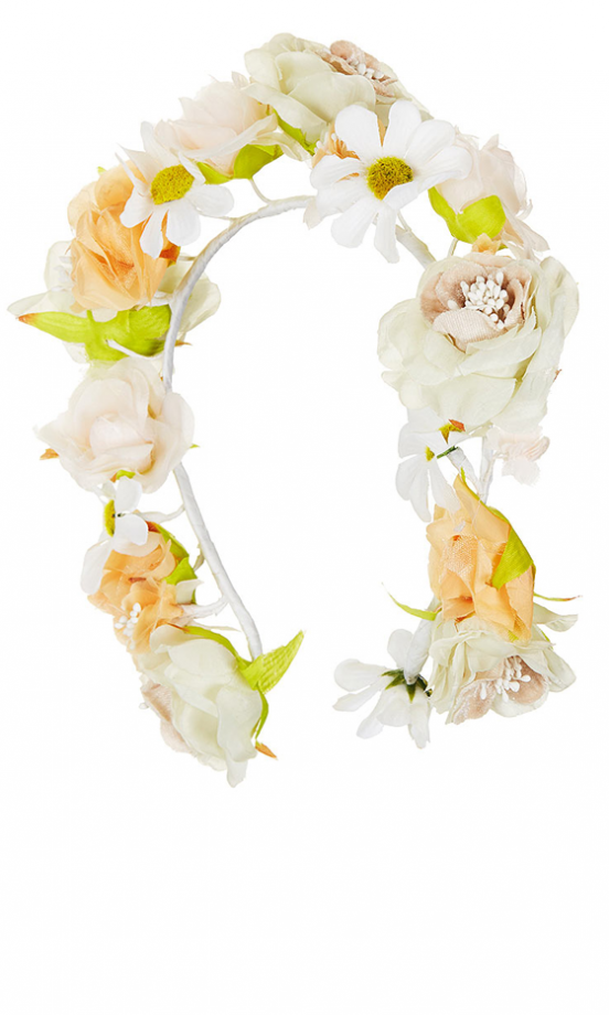 Hair Accessory: Topshop Flower Garland, £20