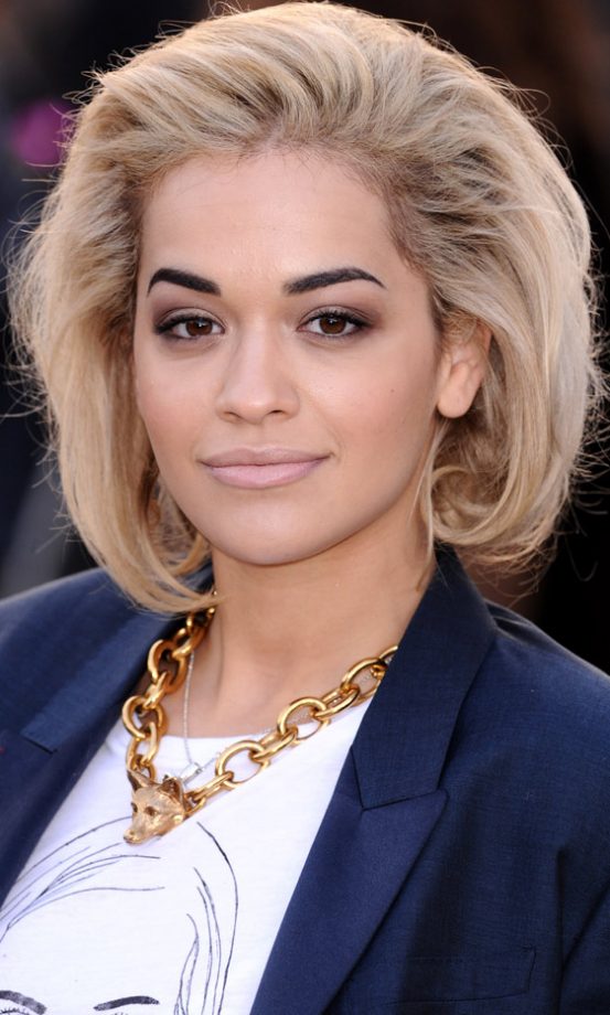 Rita Ora At The Burberry Prorsum AW13 Show, 2013