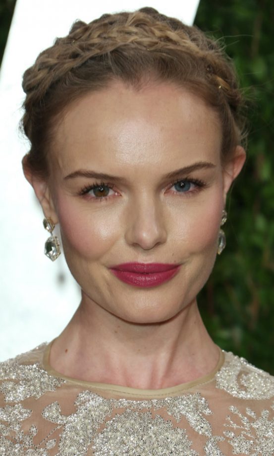 Kate Bosworth's Plaited Updo At The Oscars, 2013