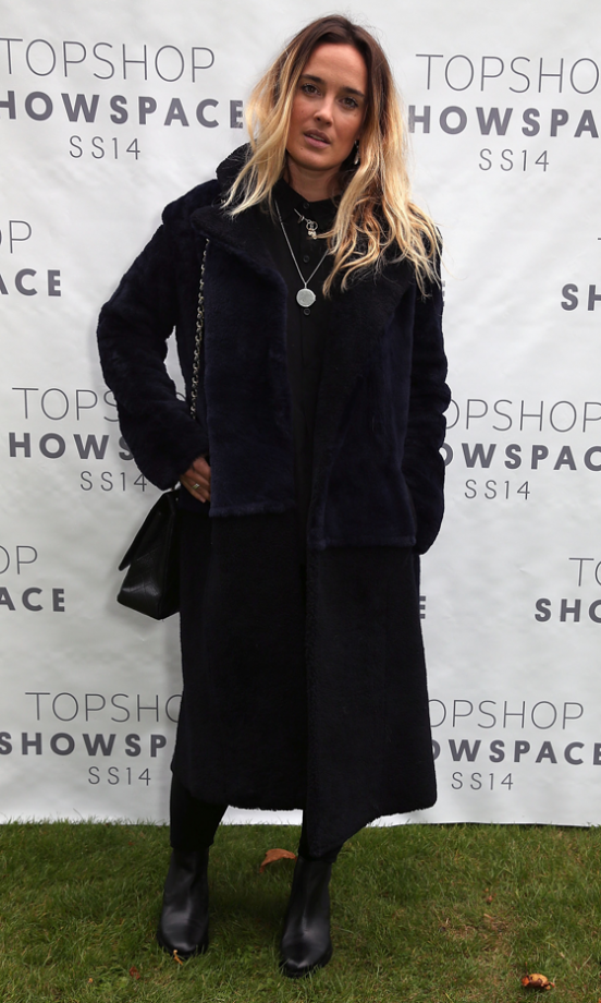 Jess Mills At The Topshop Unique SS14 Show At London Fashion Week, 2013
