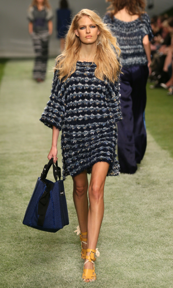 Model At The Topshop Unique SS14 Show At London Fashion Week, 2013