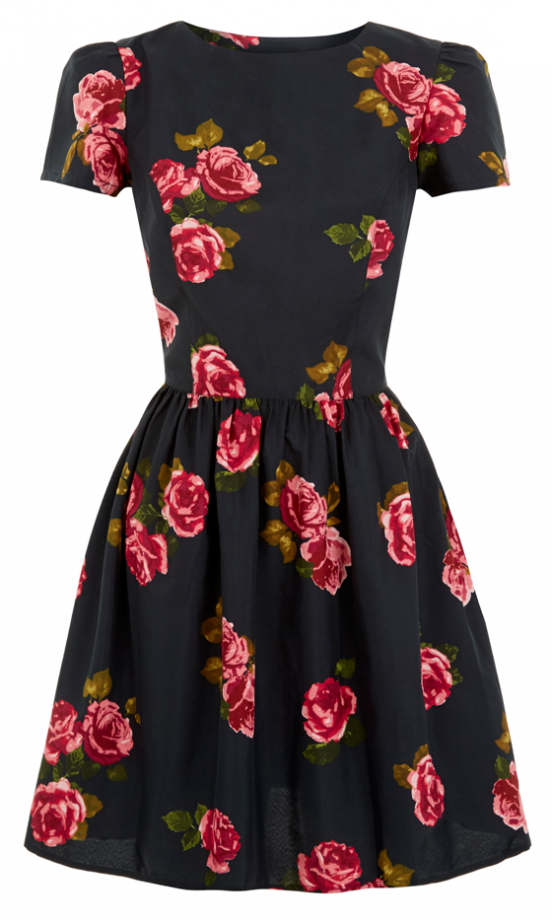 Primark Rose Print Tea Dress, £8