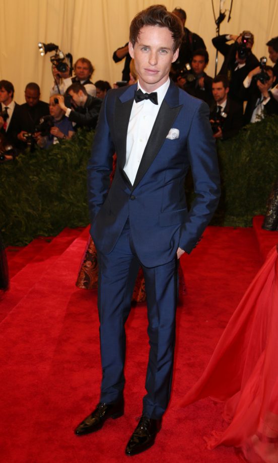 Eddie Redmayne At The Met Gala, NY, 2013