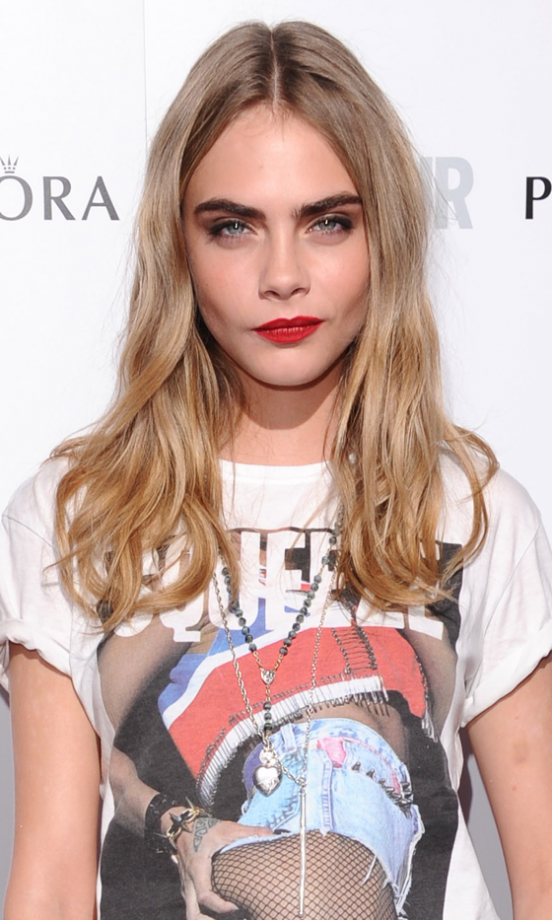 Cara Delevingne's Grunge Look At Glamour Magazine's Women Of The Year Awards, 2013