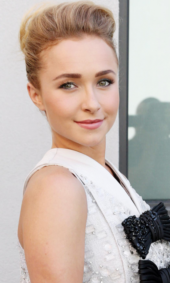 Hayden Panettiere's Cute Quiff At Milan Fashion Week, 2013