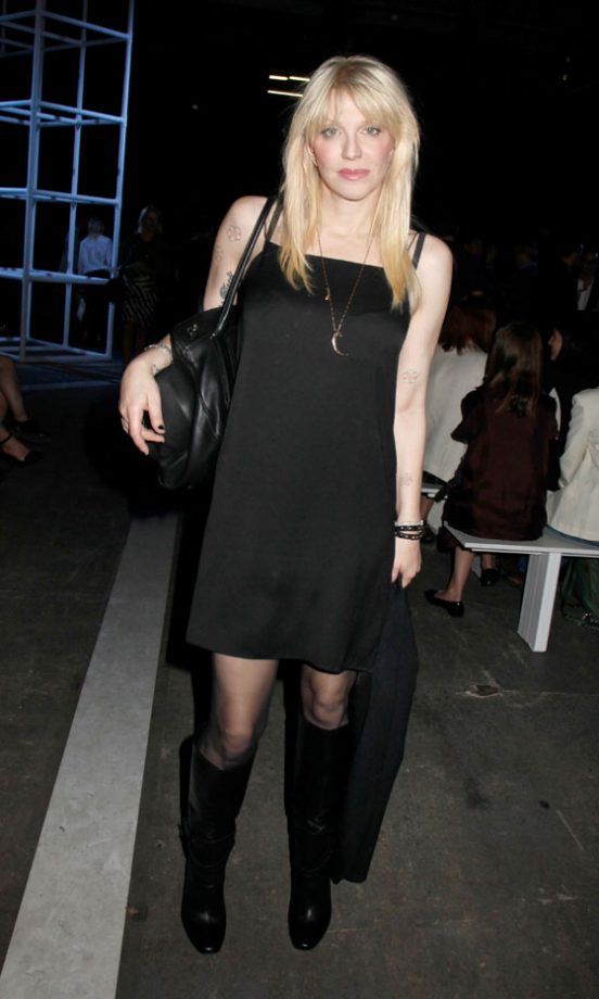 Courtney Love At New York Fashion Week, 2013