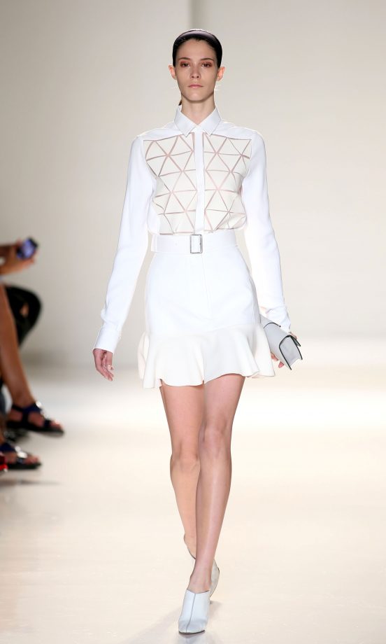 Victoria Beckham SS14 Show At New York Fashion Week, 2013